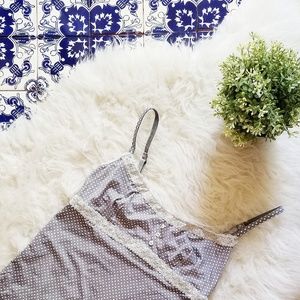 UNITED COLORS OF BENETTON night polka dot cami